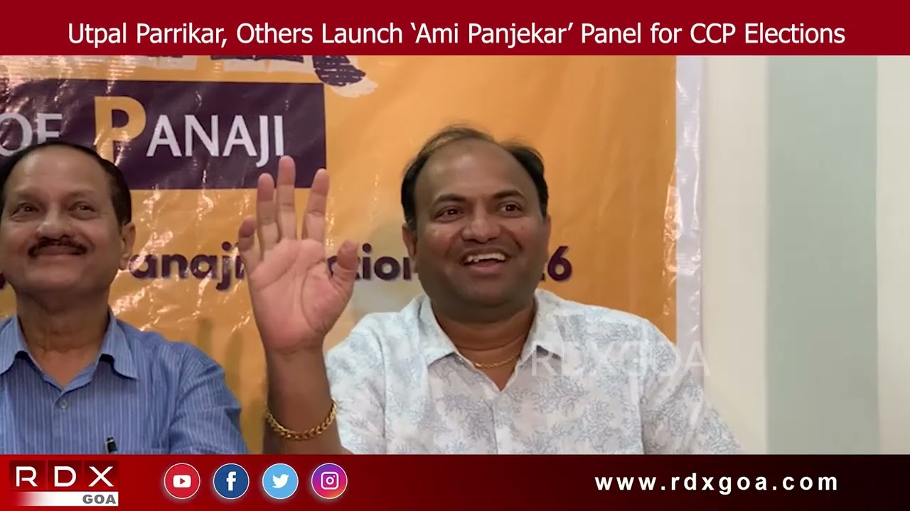 Utpal Parrikar, Others Launch ‘Ami Panjekar’ Panel for CCP Elections