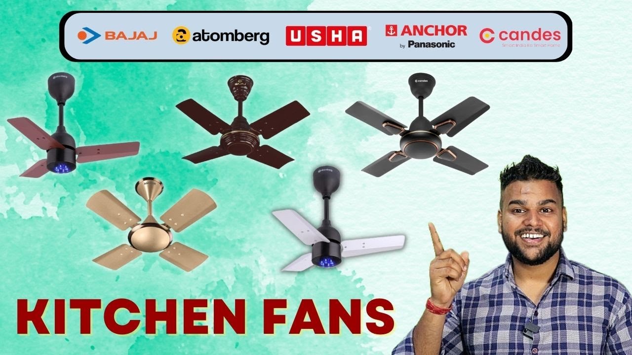 Best 600mm Ceiling Fan | Best Small Ceiling Fan in India 2024 | Best Kitchen Fan - Review & Price