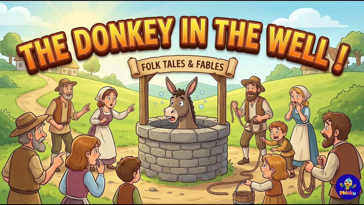 The Donkey In The Well #kidsstory  #kids #kidsrhymes #baby #ukg #lkg  #trending