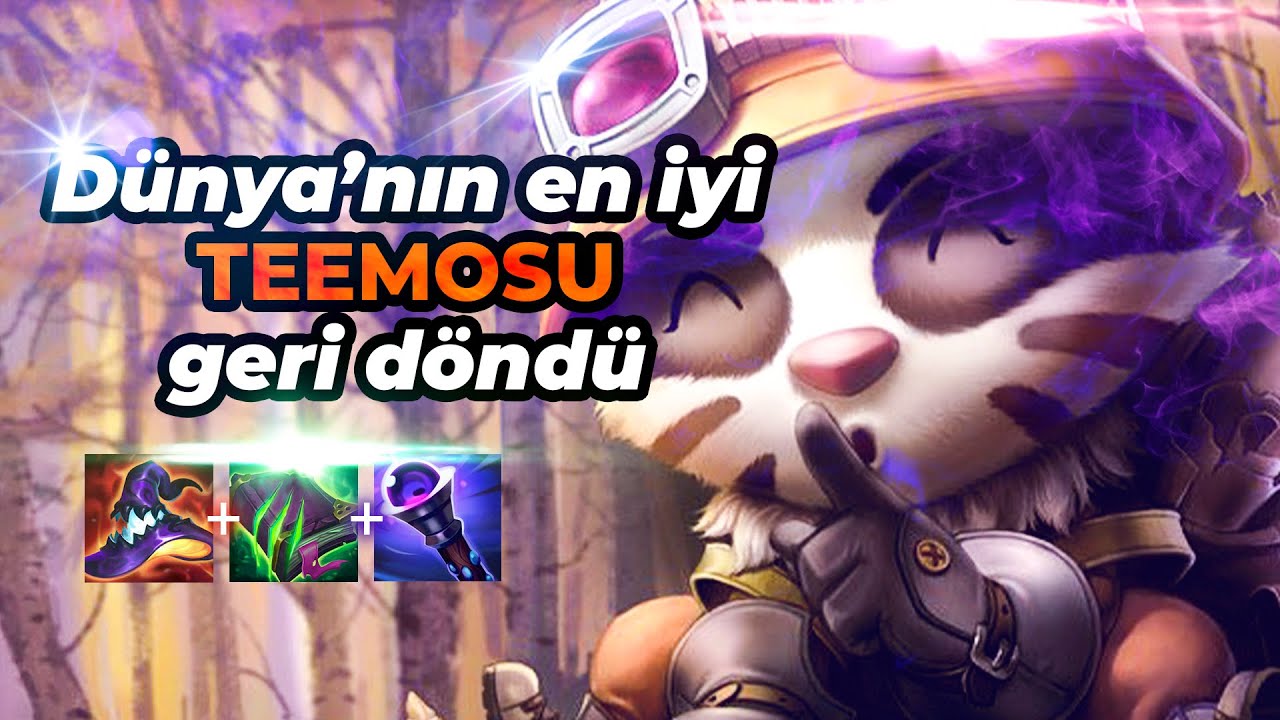 Yıllar da Geçse Dünya'nın En İyi Teemo'su Değişmez TEK ATAN TEEMO Wild Rift