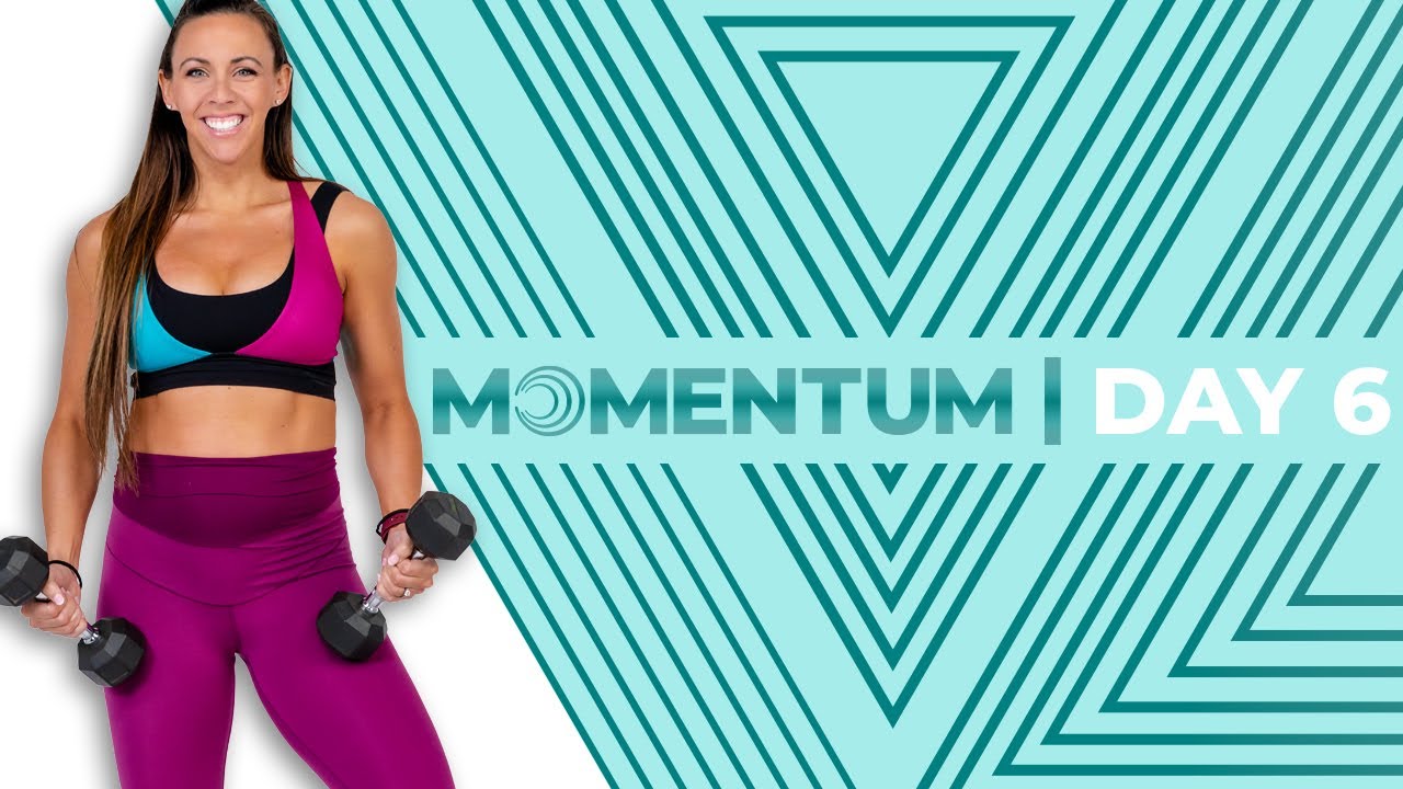 30 Minute Glutes Burnout & Cardio Workout | Level 2 | MOMENTUM - Day 6