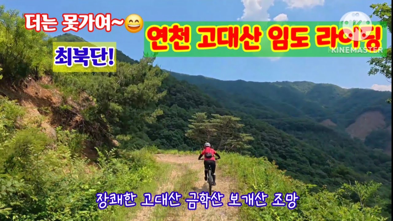 2025/6/23(연천)고대산 임도 라이딩