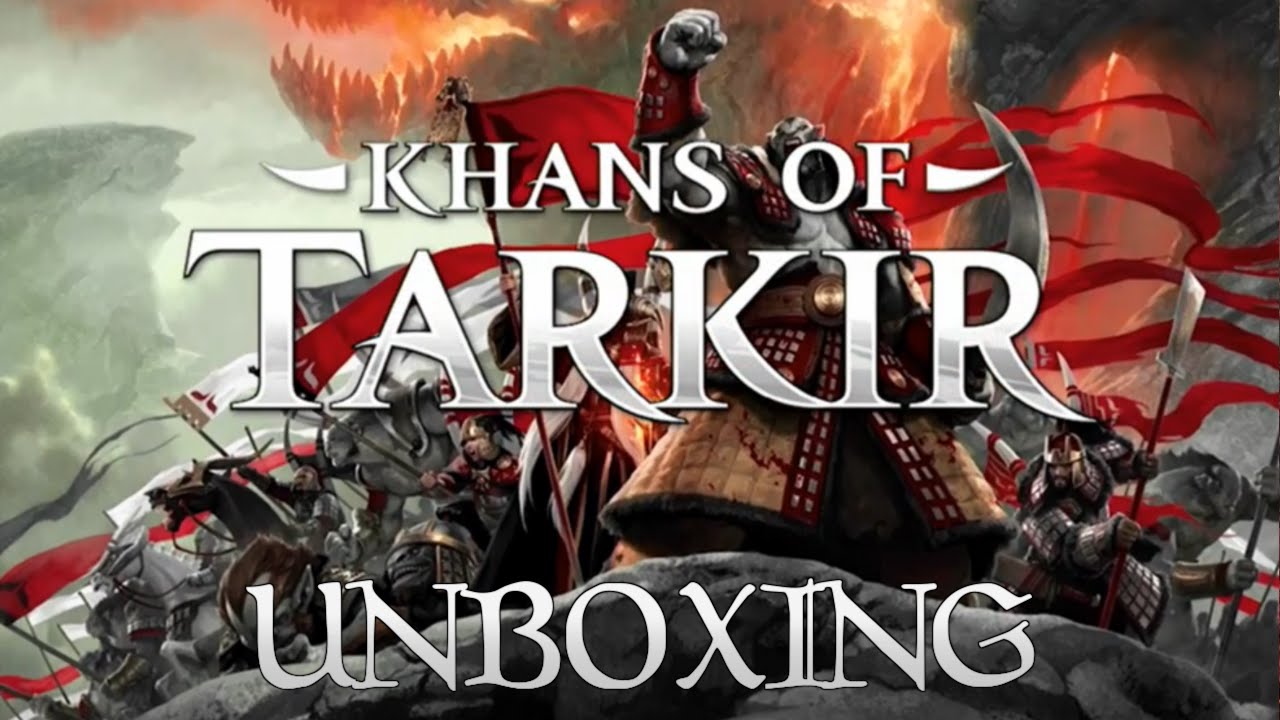 Unboxing - Khans of Tarkir Booster Box
