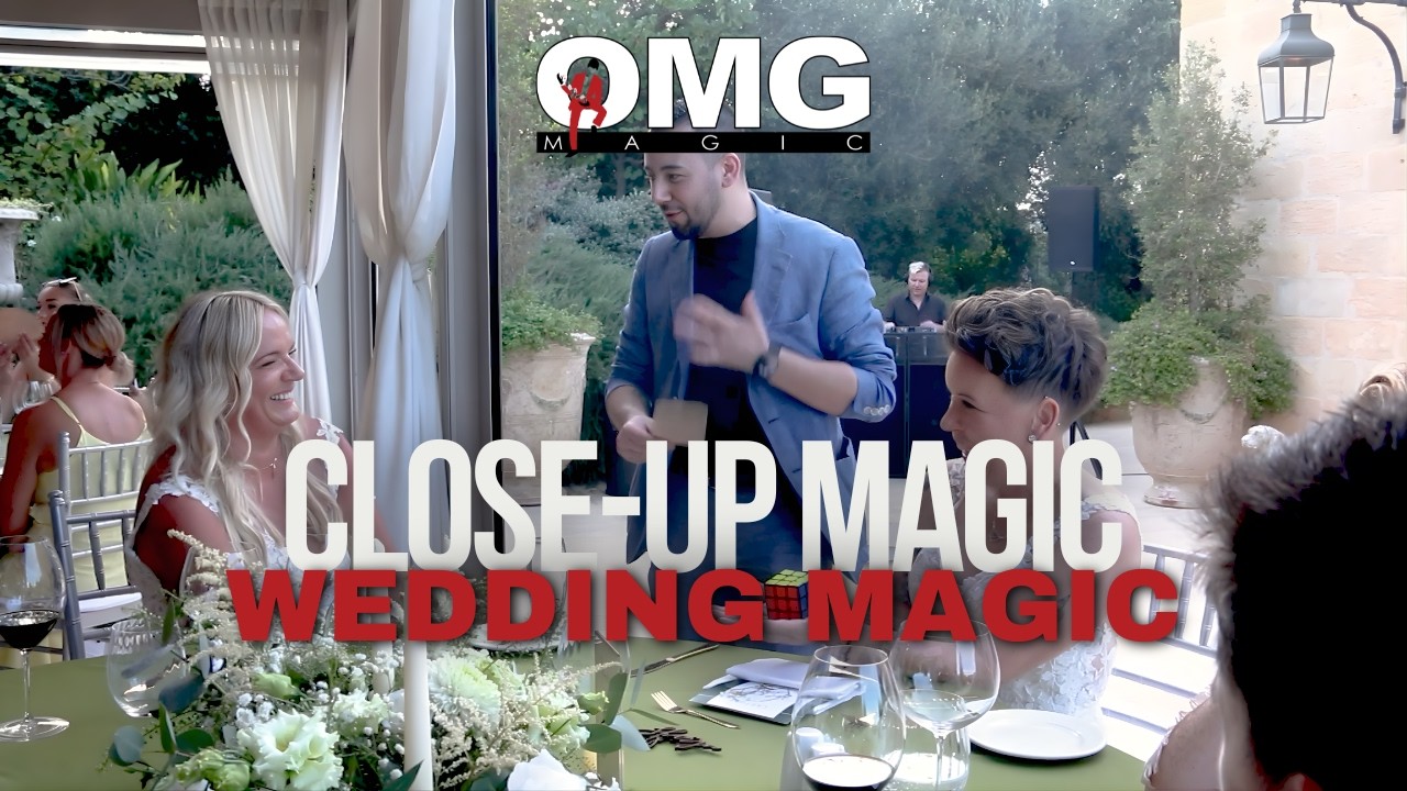Wedding Guests Left Speechless by Close-Up Magic