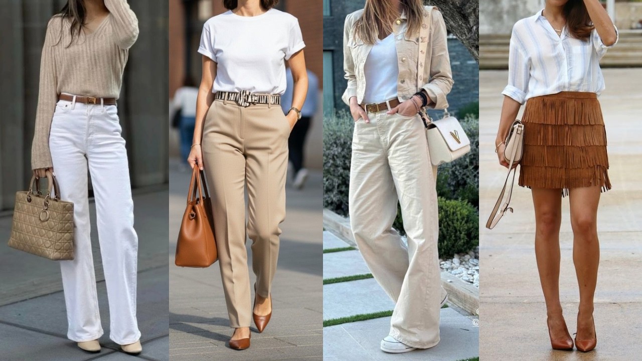 Conjuntos y Combinaciones de ROPA CASUAL para D&iacute;as Primaverales que Te Har&aacute;n Lucir Siempre Bien