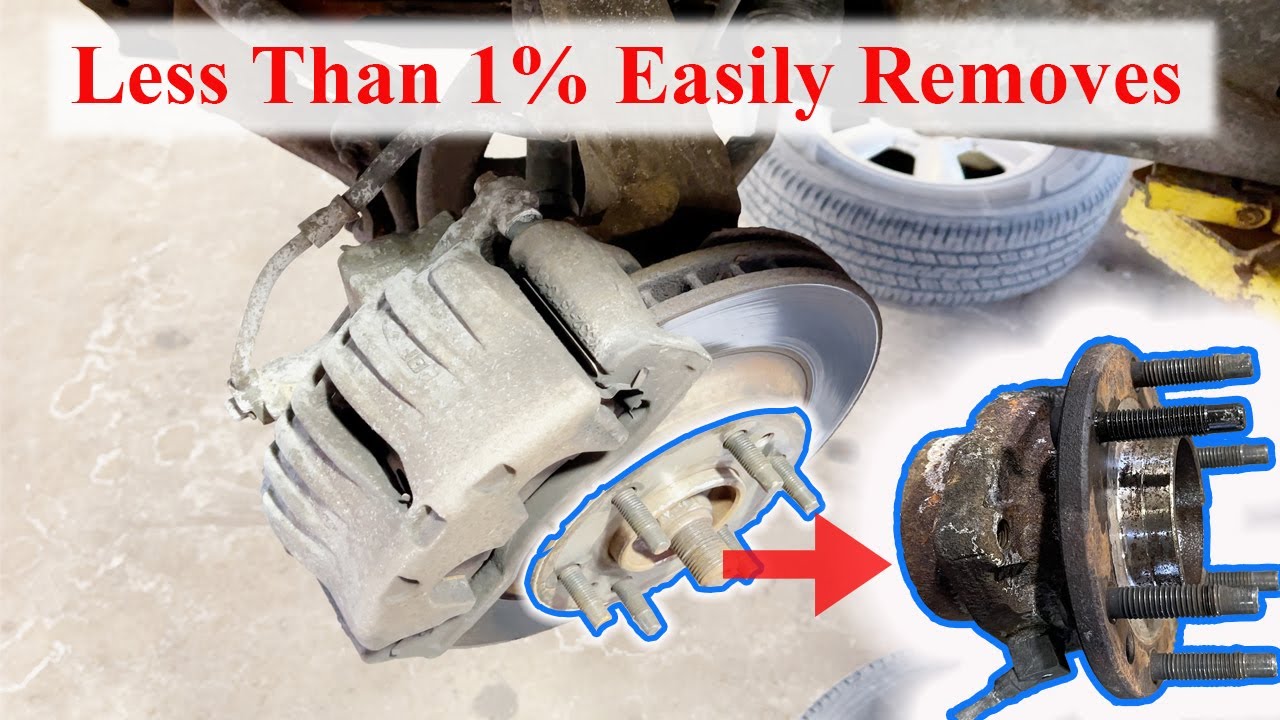 How To Replace Wheel Bearing For 2005 - 2010 GMC Envoy | Front Wheel Bearing Replacement