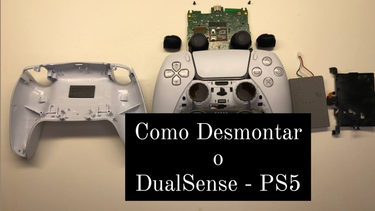 Como desmontar Controle do PS5 - DualSense