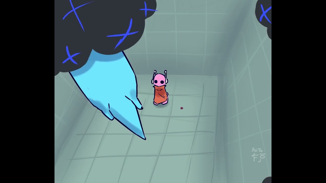 Rivulet meets Five pebbles (animation) Rain World: Downpour