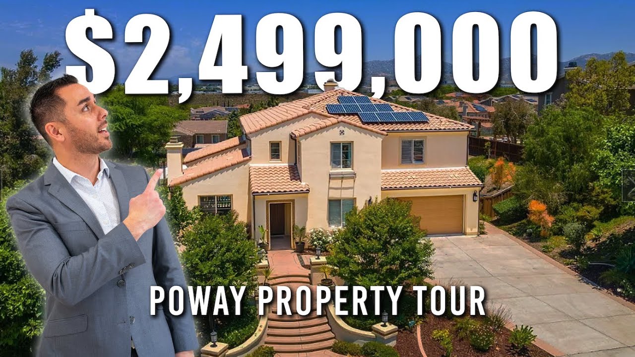 Property Tour of a $2.5M Home in Stonebridge Estates - 14388 Old Creek Rd. San Diego, CA 92131