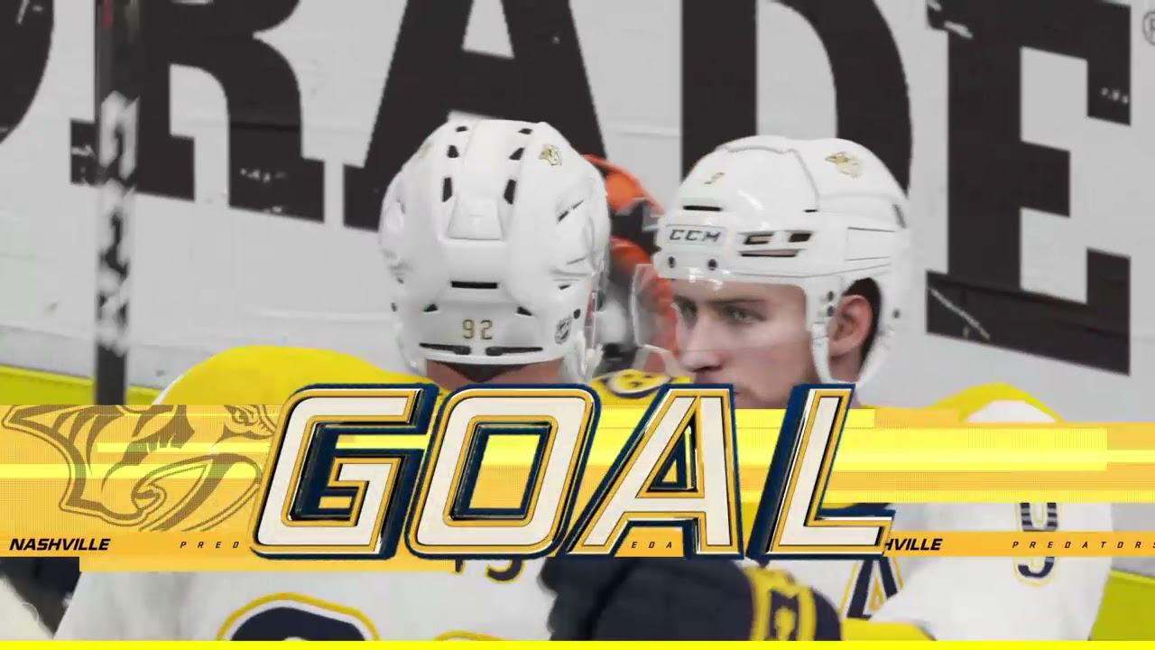 NHL 21 BAP Goalie Season 1, Ducks vs Predators