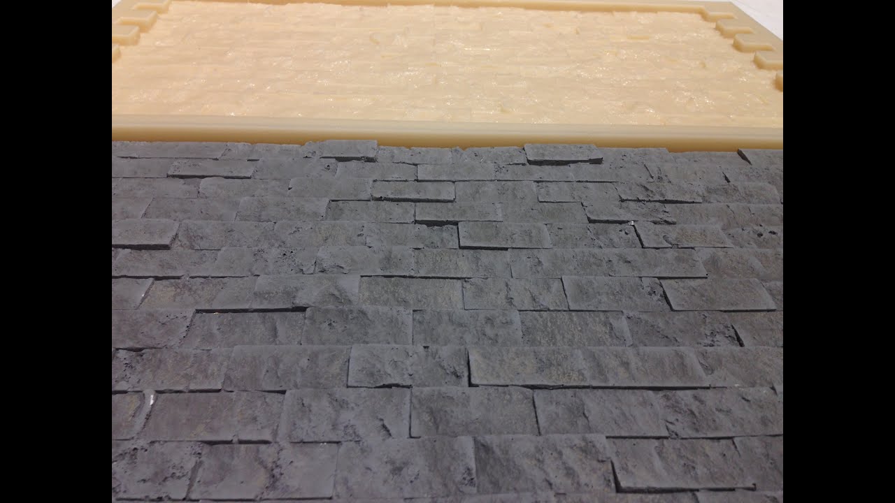 How to make high strength concrete stone GlobMarble rubber mold MS 821