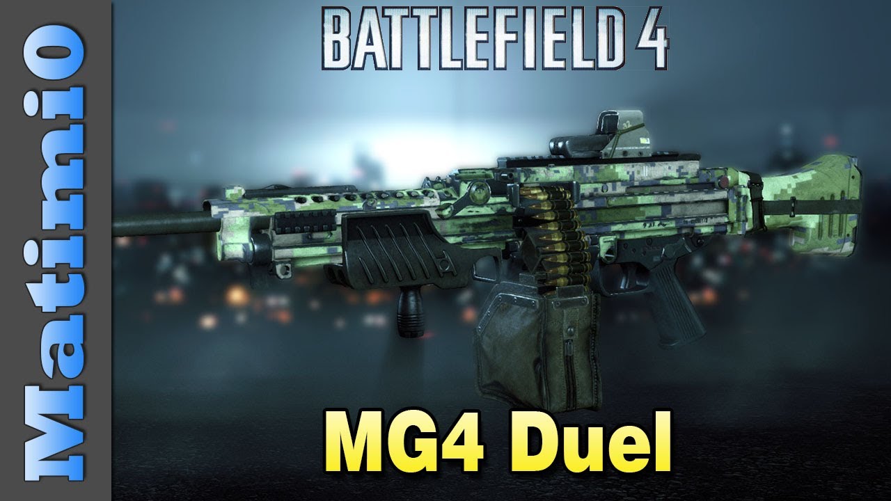 MG4 Duel - Monkey Slapped - Double Vision! Battlefield 4