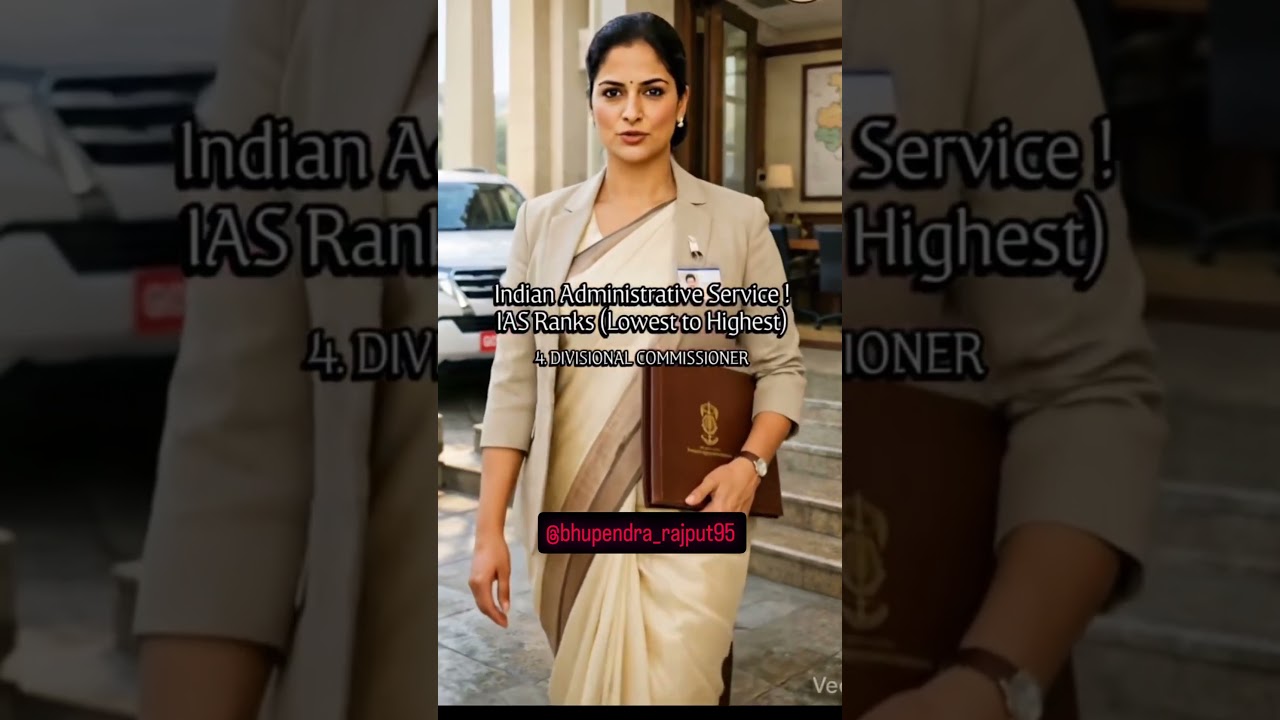 IAS Officer Rank Hierarchy (भारत में IAS पदों की सूची) 