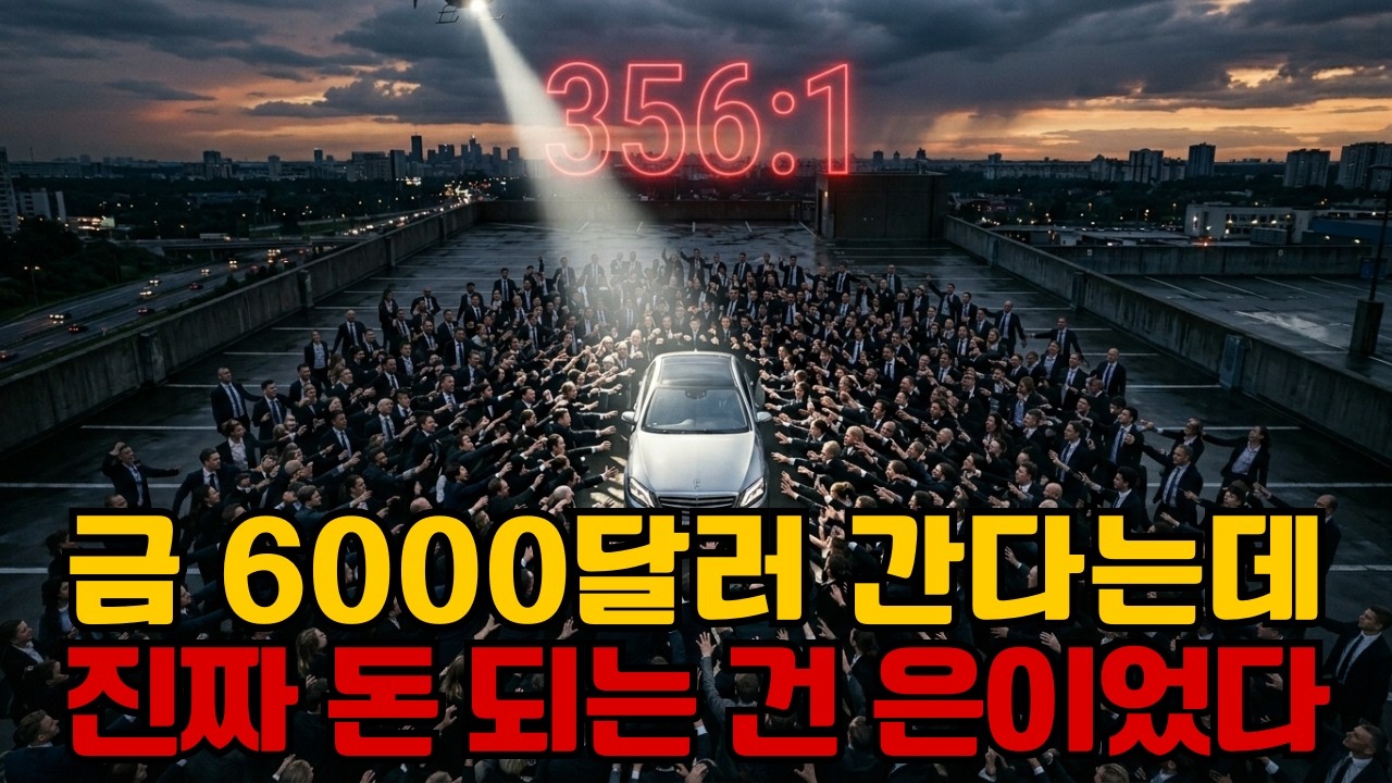 금 6000달러 간다는데, 진짜 돈 되는 건 은이었다 — 코멕스 재고 64% 증발의 의미