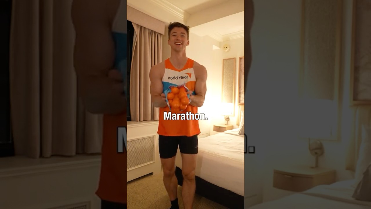 Углеводная загрузка за 3 дня до моего марафона 🍊