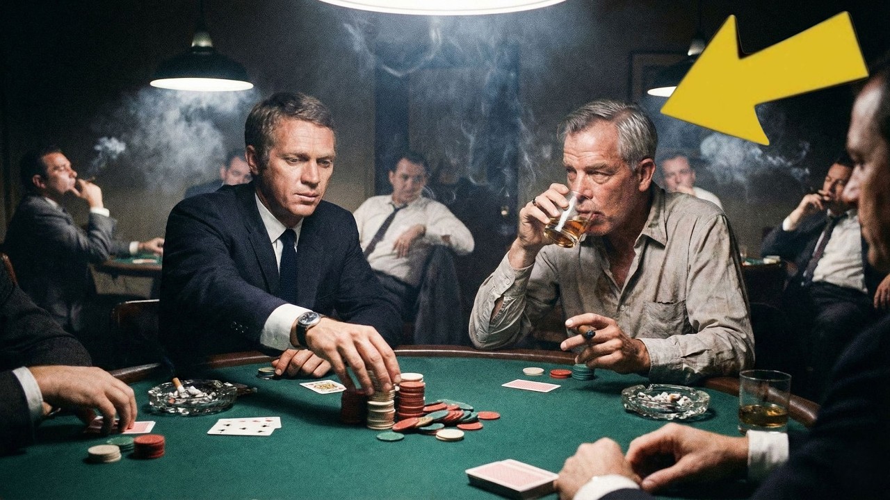 Steve McQueen Called Lee Marvin's $50,000 Bluff and Proved Courage Beats Reputation