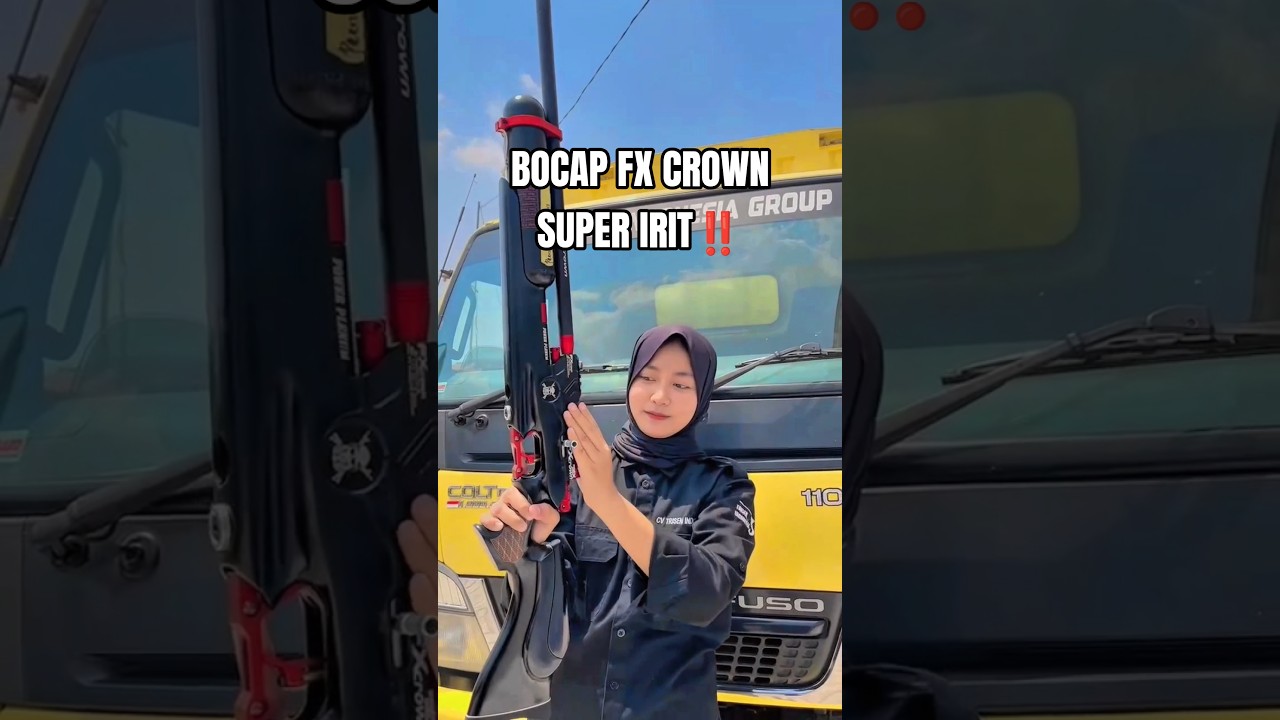 MAKIN ELEGAN POLLL!! SENAPAN PCP BOCAP FX CROWN 500CC