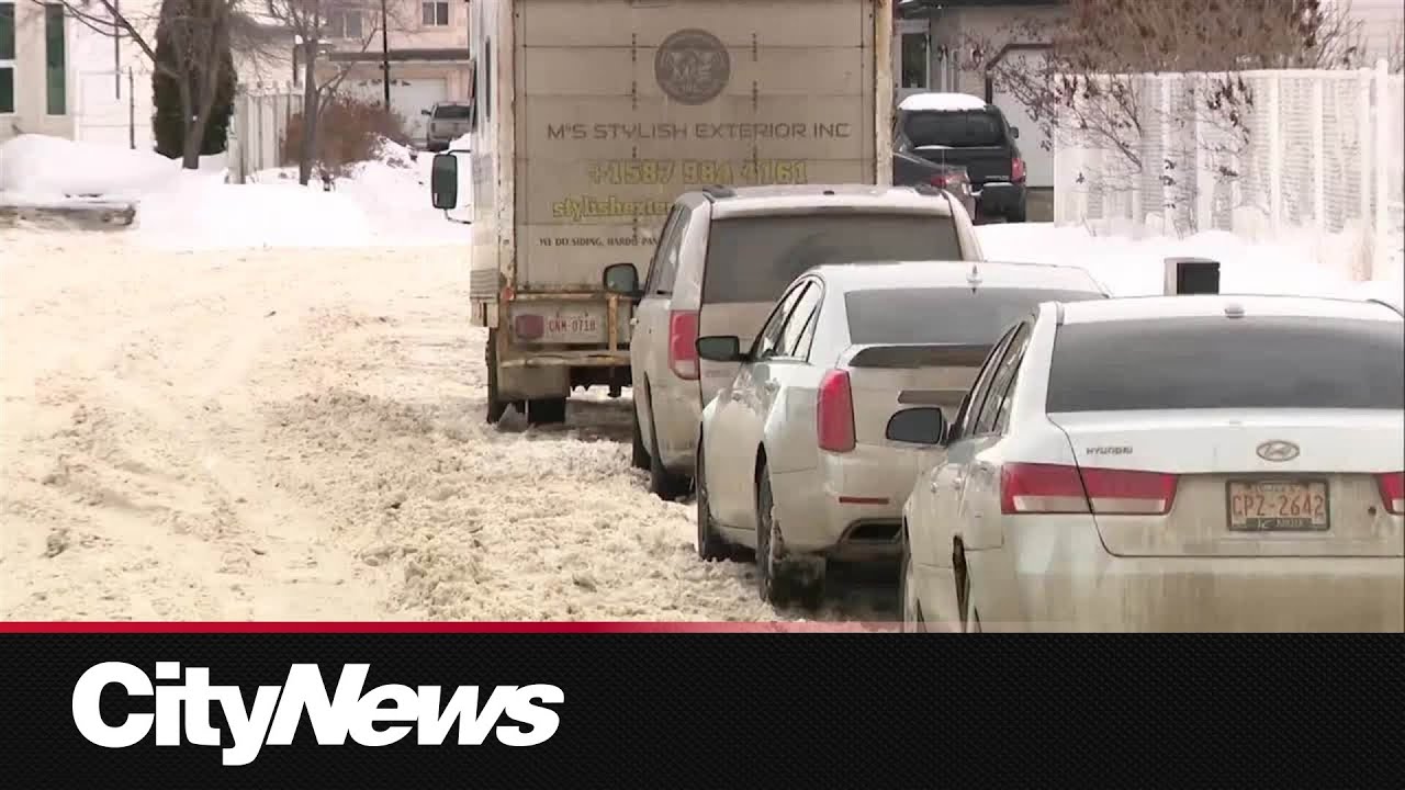 Edmonton phase two parking ban starts Monday