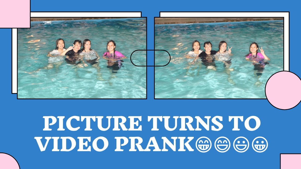 Picture turns to video prank