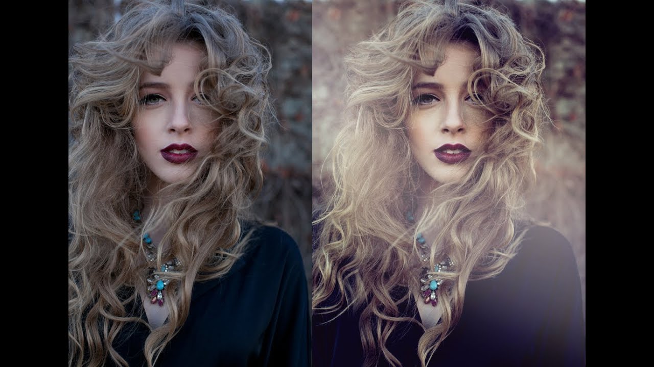 How to edit and color fashion portraits - Photoshop Tutorial