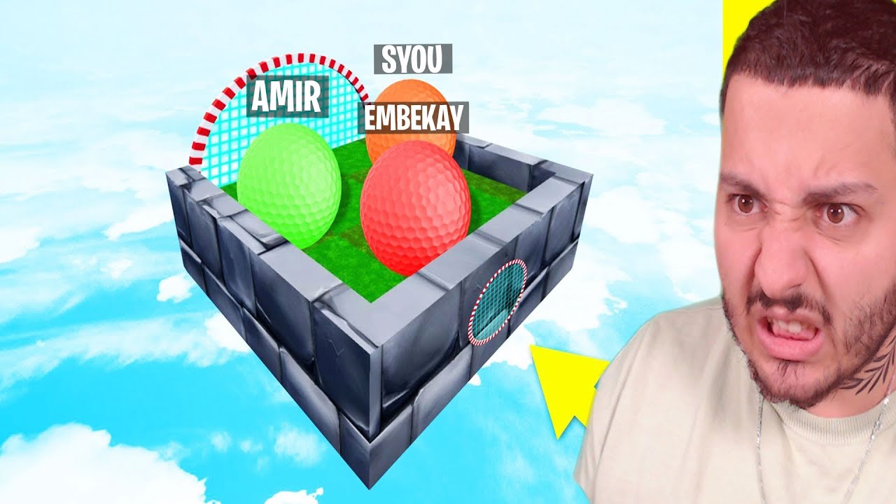 4 YOUTUBER VS TROLL MAP in Golf It ! mit @SYou & @Amir1107