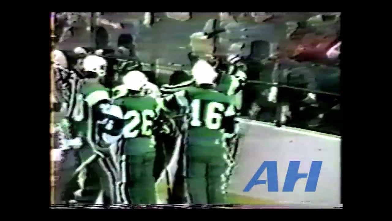 WHL Dec. 31, 1986 Portland Winterhawks v Seattle Thunderbirds (R) x2 Clips Dan Woodley v Larry Berna