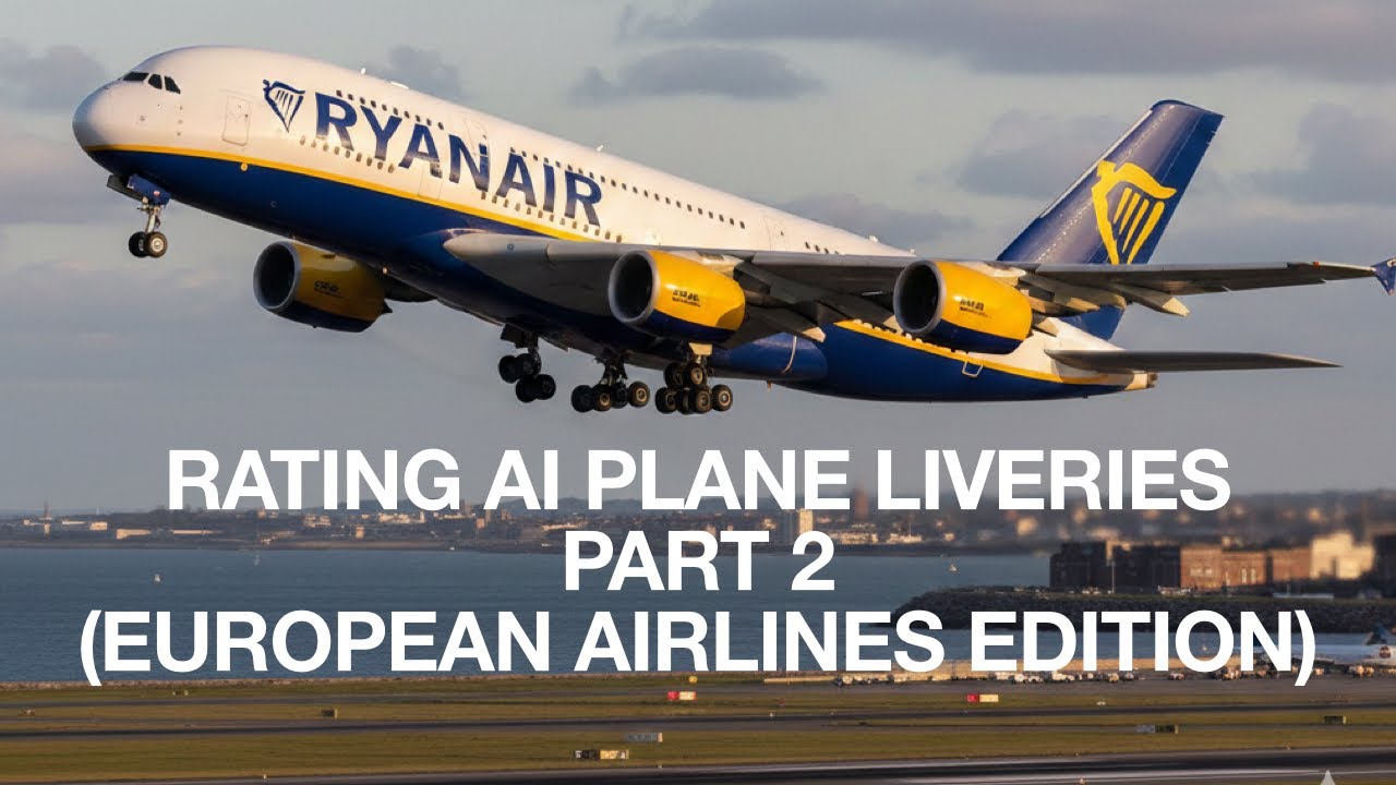 Rating AI Plane Liveries Part 2