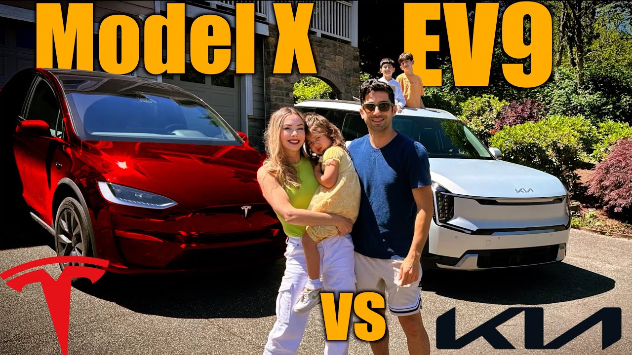 Kia EV9 против Tesla Model X: это был решающий выбор (часть 1)