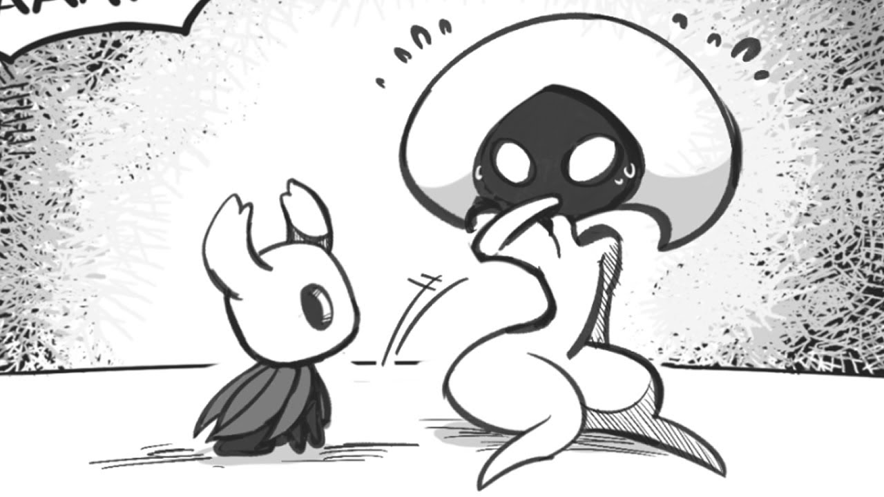 Кружево выживает в Пустоте | Комикс Hollow Knight Silksong (озвучка)