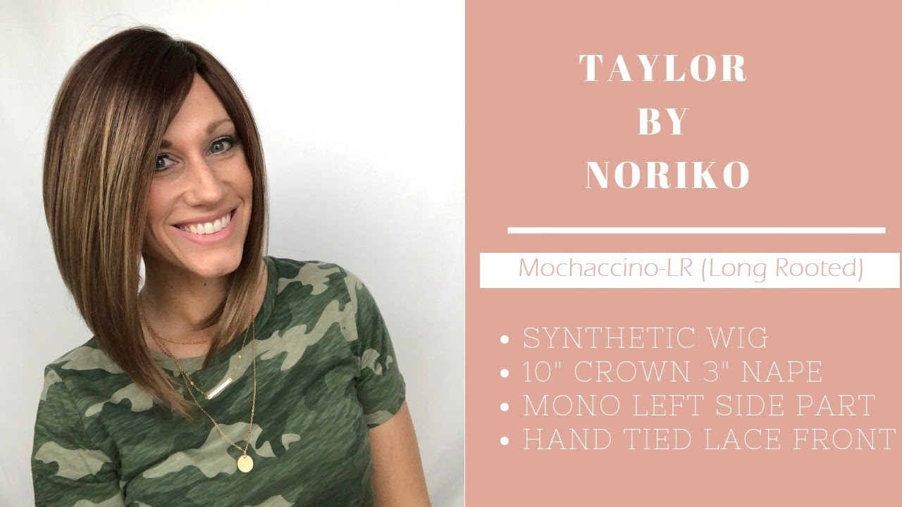Wig Review:  Taylor by Noriko in Mochaccino-LR