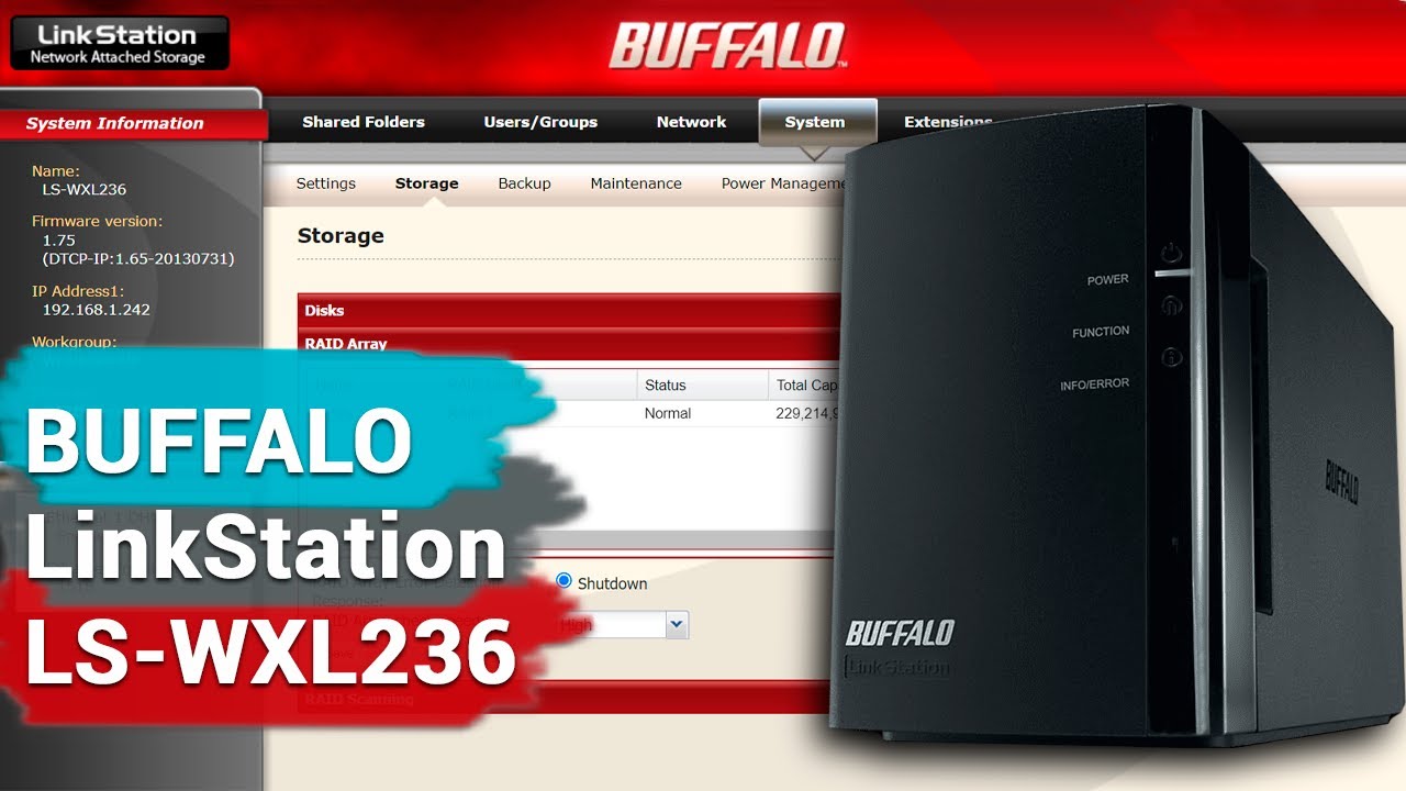 Как восстановить данные с RAID массива Buffalo NAS LS-WXL236