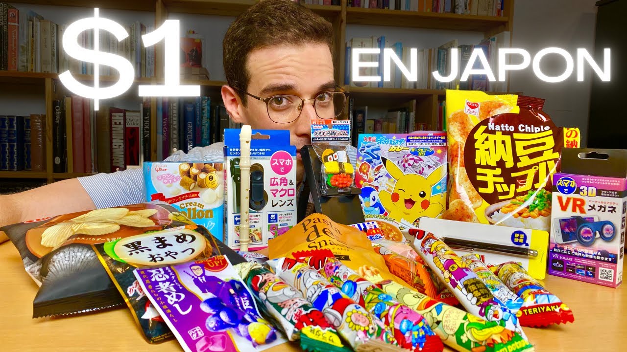 Qué puedes comprar en JAPÓN con UN DOLAR?! | Japón con G