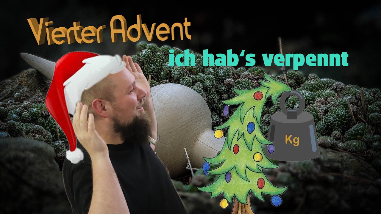 Weihnachtsbaumspitze drechseln!