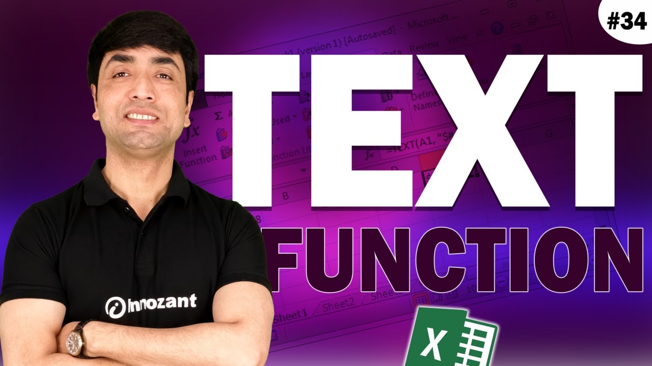 Ms Excel - Text Functions in Hindi | How to use Text Function in Excel you need to know