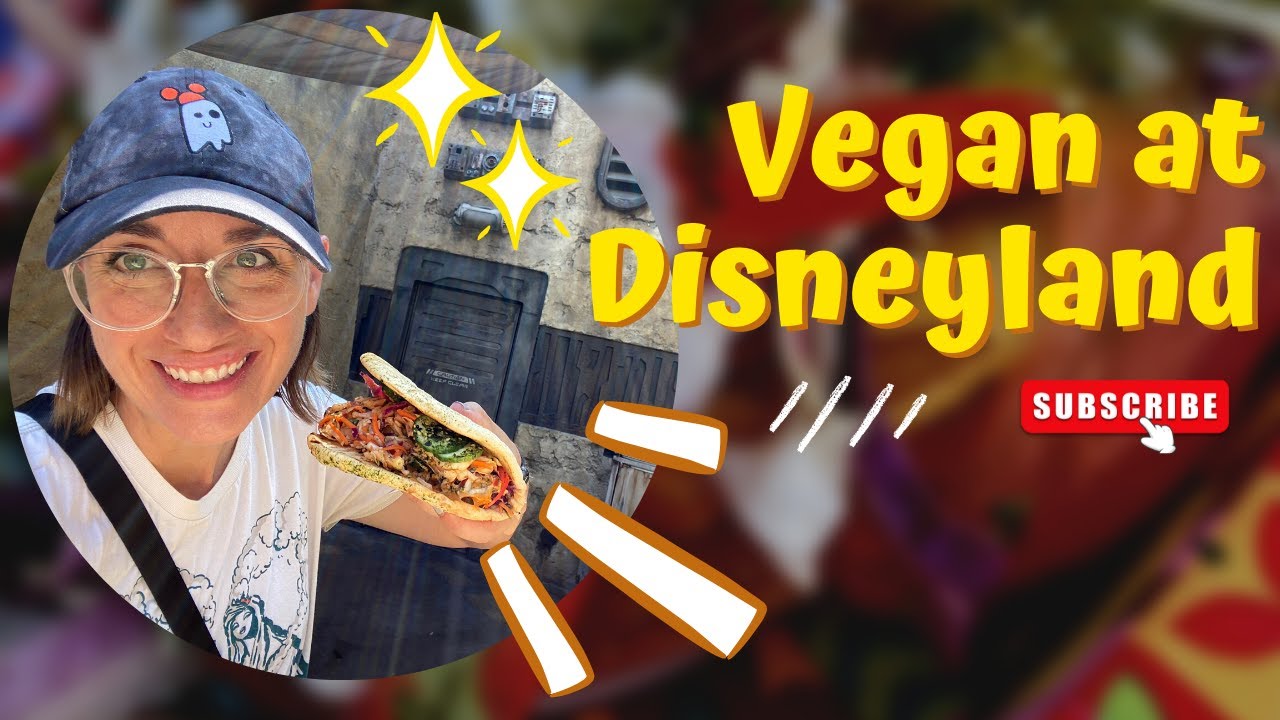 Delicious Vegan Food at Disneyland!! | What I ate as a Vegetarian at Disney!!