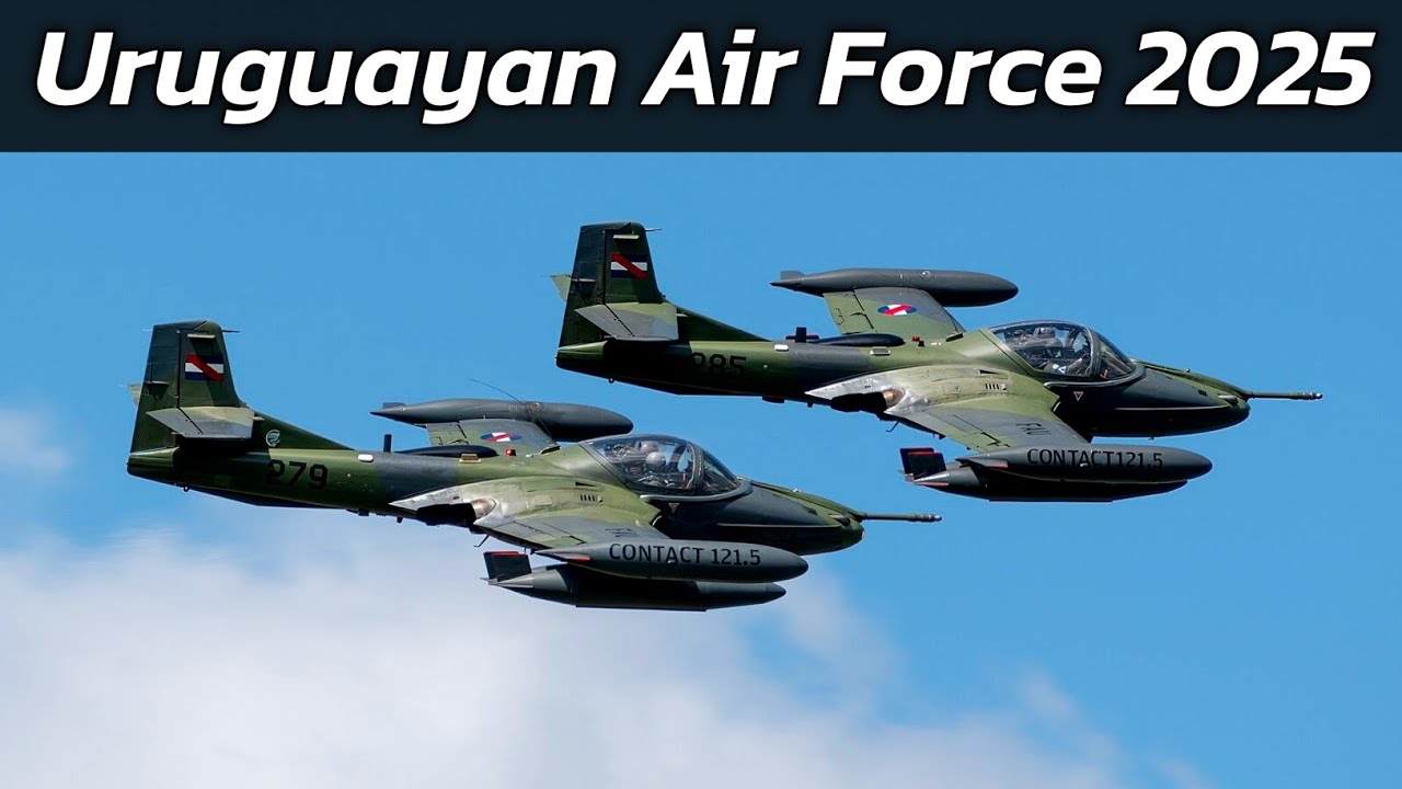 Uruguayan Air Force 2025 | Aircraft Fleet