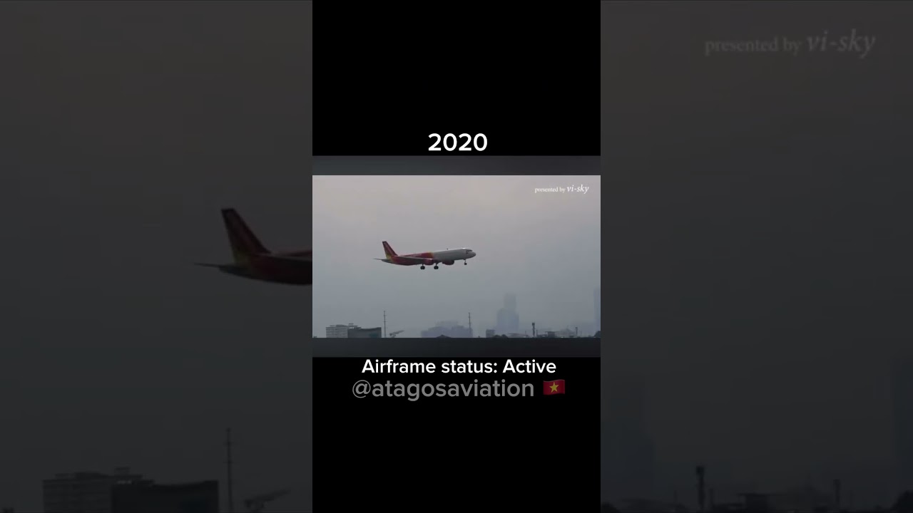 Evolution of VN-A661 #avgeek #vietjetair #a321 #edit