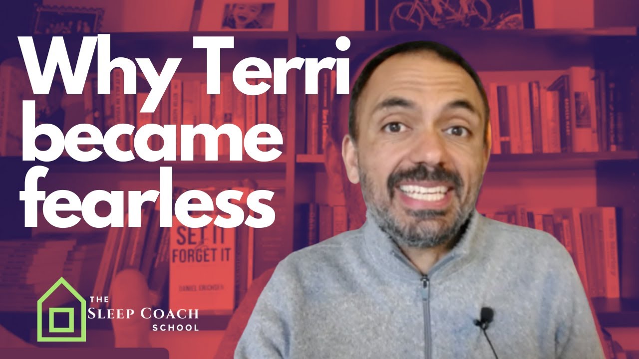 Heard online #3: Terri finds peace and fearlessness. Because she slept more??