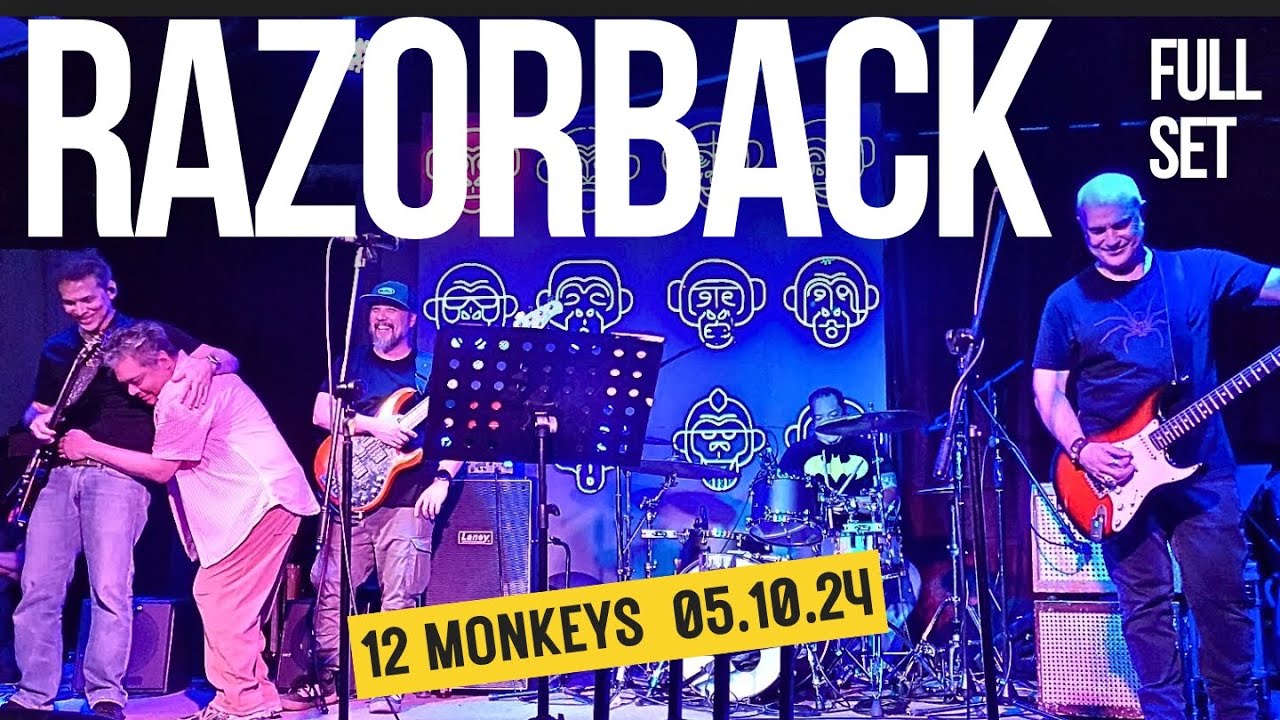 RAZORBACK LIVE FULL SET (12 MONKEYS 05.10.24)