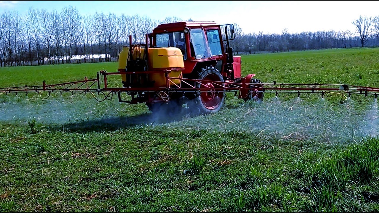 PERMETEZÉS  MTZ-82 és GAMBETTI permetező. /MTZ Agro Vlog./2023.