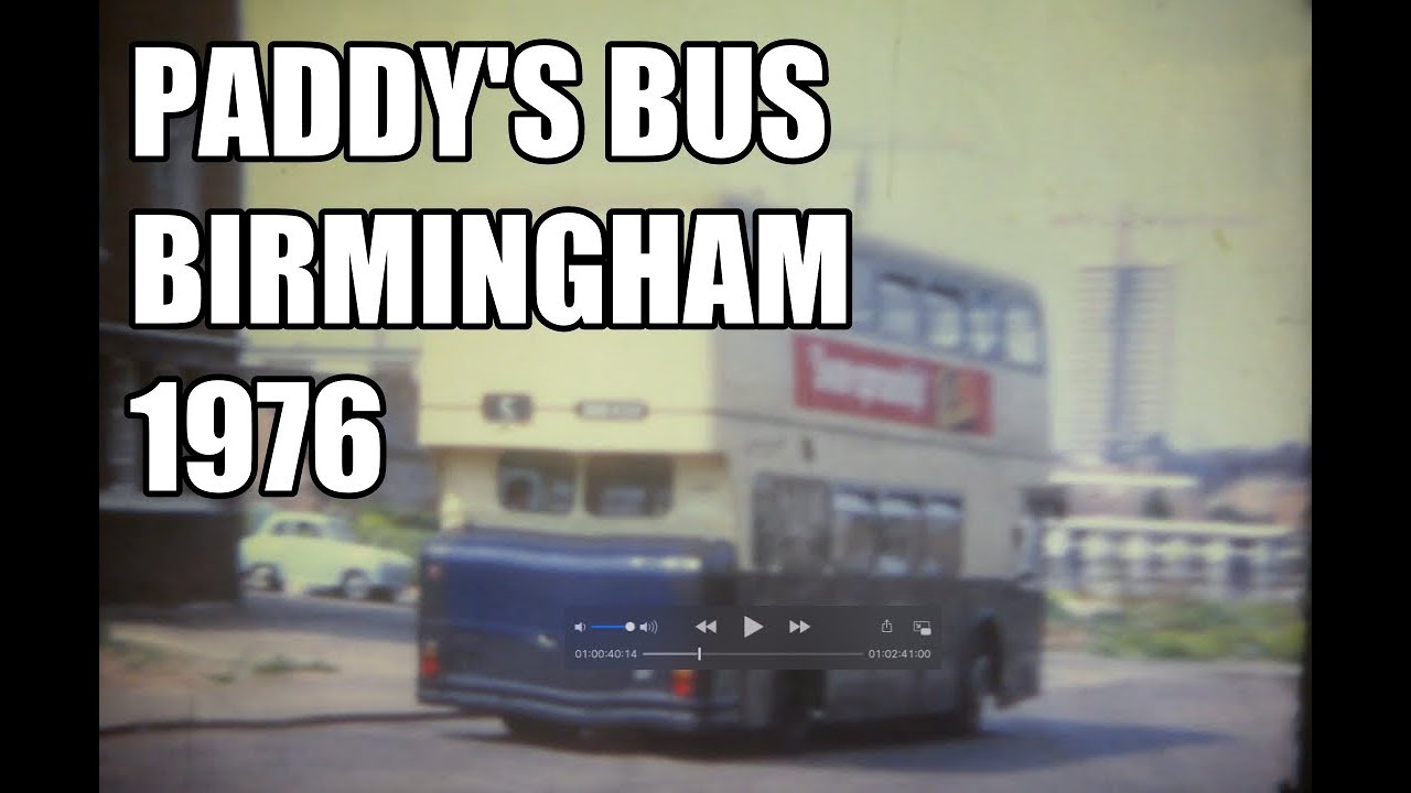 BIRMINGHAM 1976, PADDYS BUS