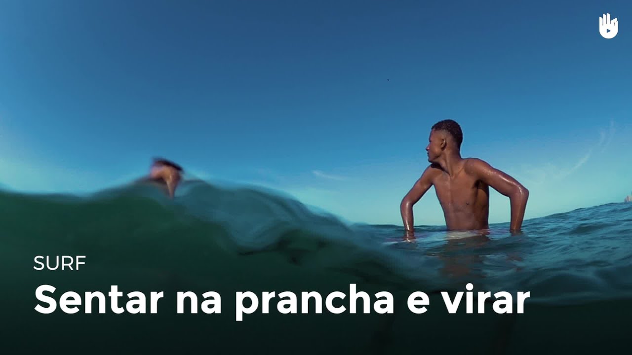 Sentar na prancha e virar | Surf