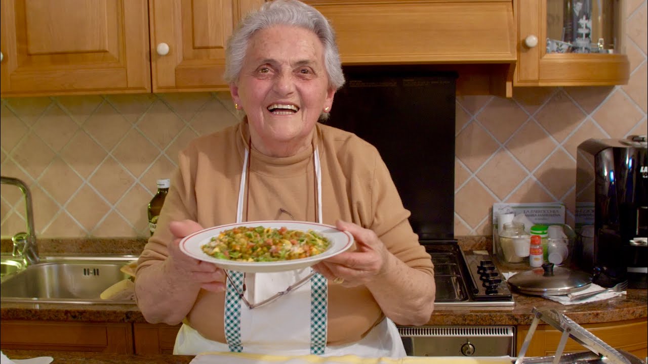 Pasta Grannies discovers Nonna Rosa's 'straw and hay' tagliatelle!