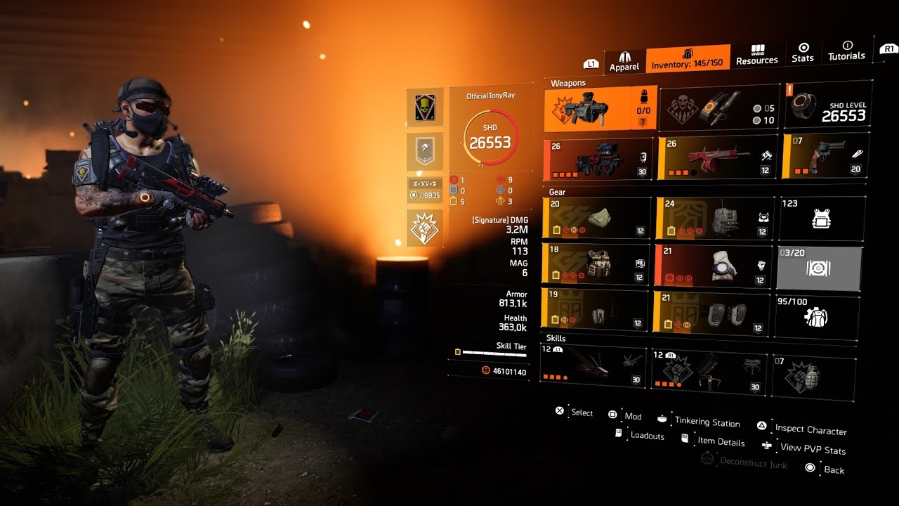 The Division 2 Hybrid Explosive Crit Bloody Knuckles Build