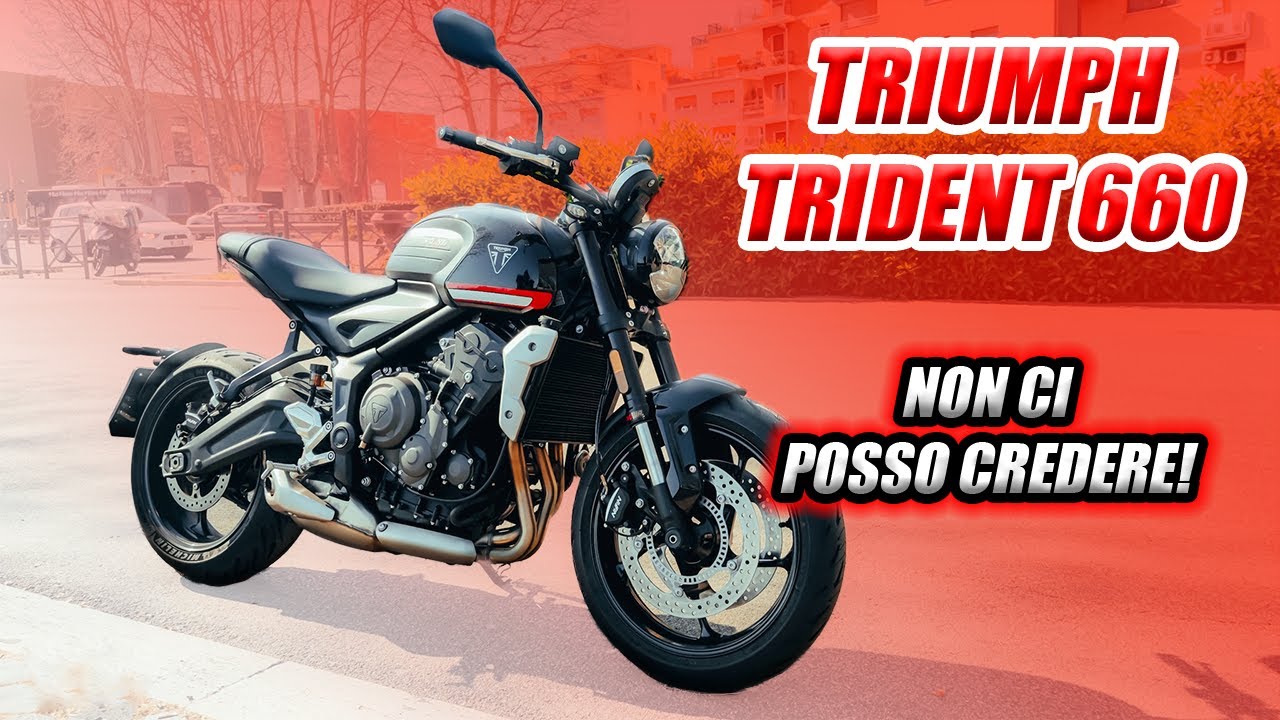 Test Ride TRIUMPH TRIDENT 660 Non è POSSIBILE!