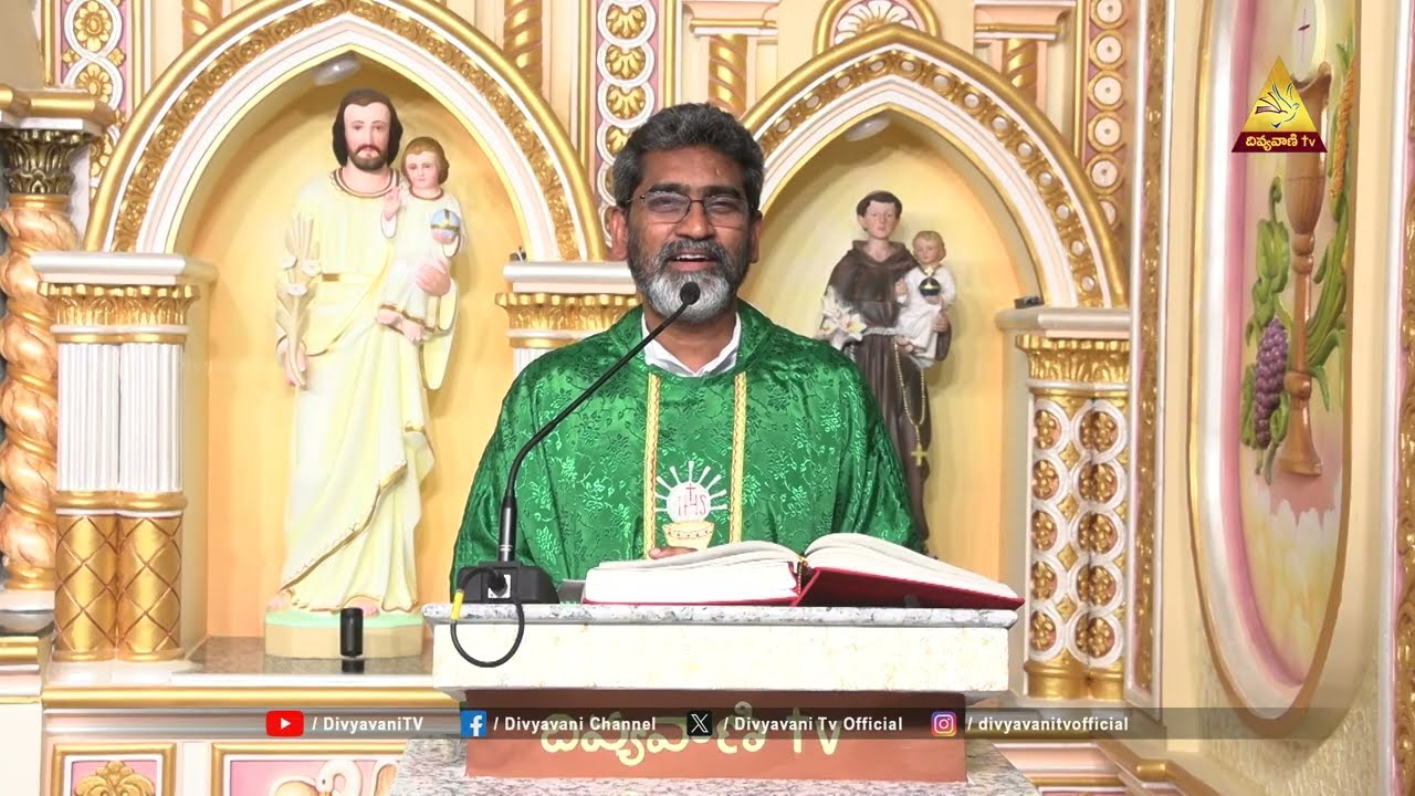 HOLY MASS |  గురుశ్రీ. వల్లే విజయ జోజిబాబు | విశ్రాంతి దినమున పవిత్ర పరచుట | 6AM | 20 JANUARY 26 |