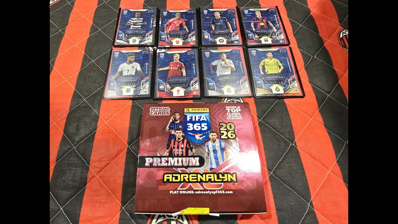 HIT!!! PANINI FIFA 365 2026 - OTWIERAM BOXA PREMIUM - SZUKAM BRAKUJĄCYCH 4 KART LIMITOWANYCH!!!