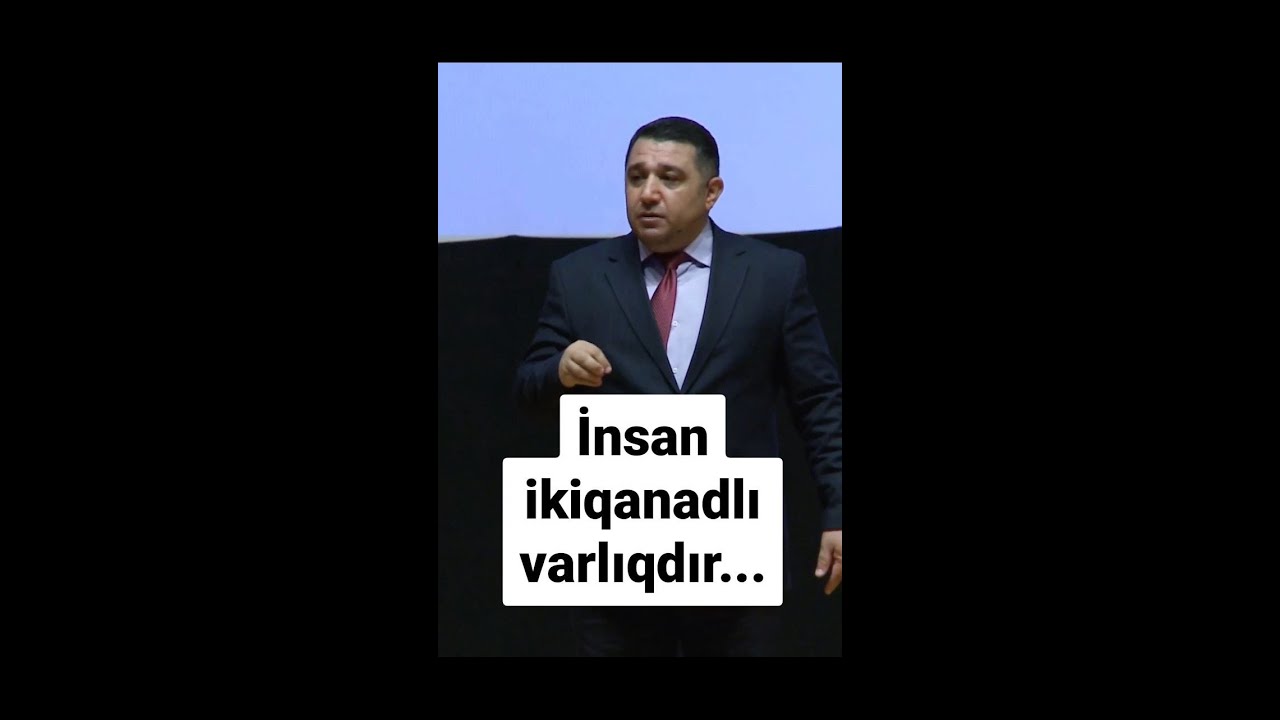 Mail Yaqub - İnsan ikiqanadlı varlıqdır...