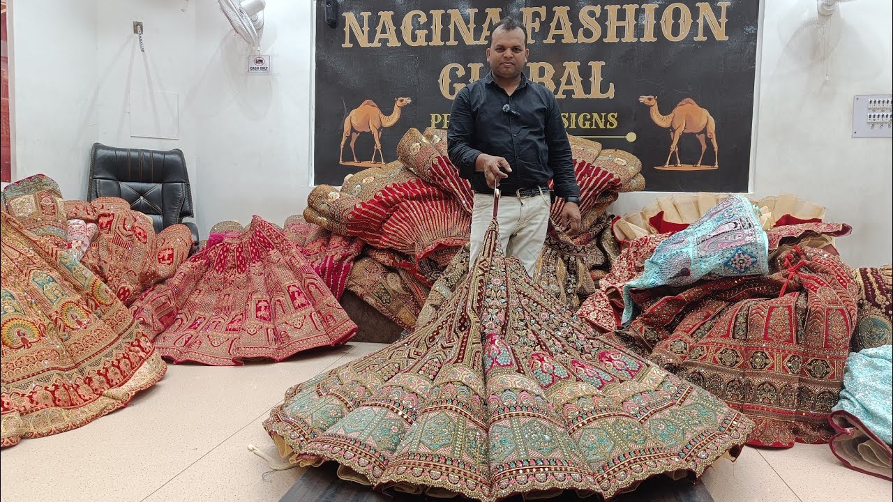 Ball लहंगा ऑफर नगीना फैशन चांदनी चौक| Nagina Fashion Chandni chowk| Bridal Lehenga Chandni chowk |