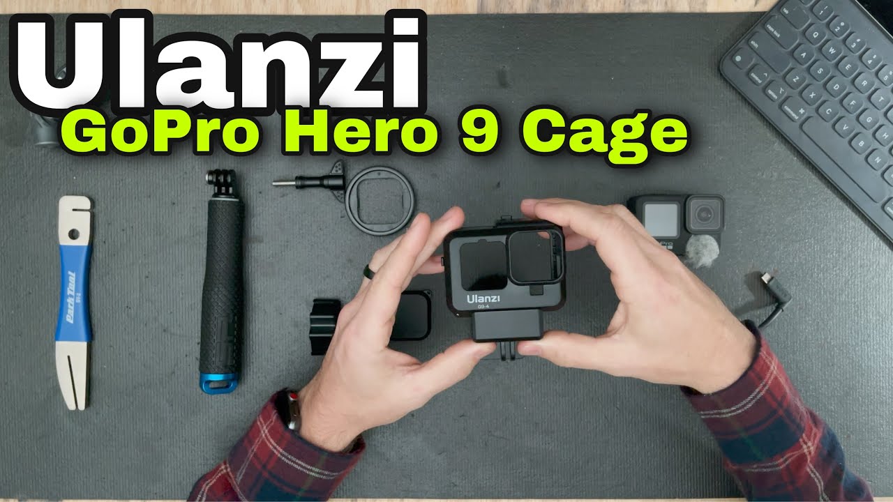 The Best GoPro Case: The Ulanzi GoPro Hero 9 G9-4 Cage. Hold The GoPro Mic Adapter, Mic and Light